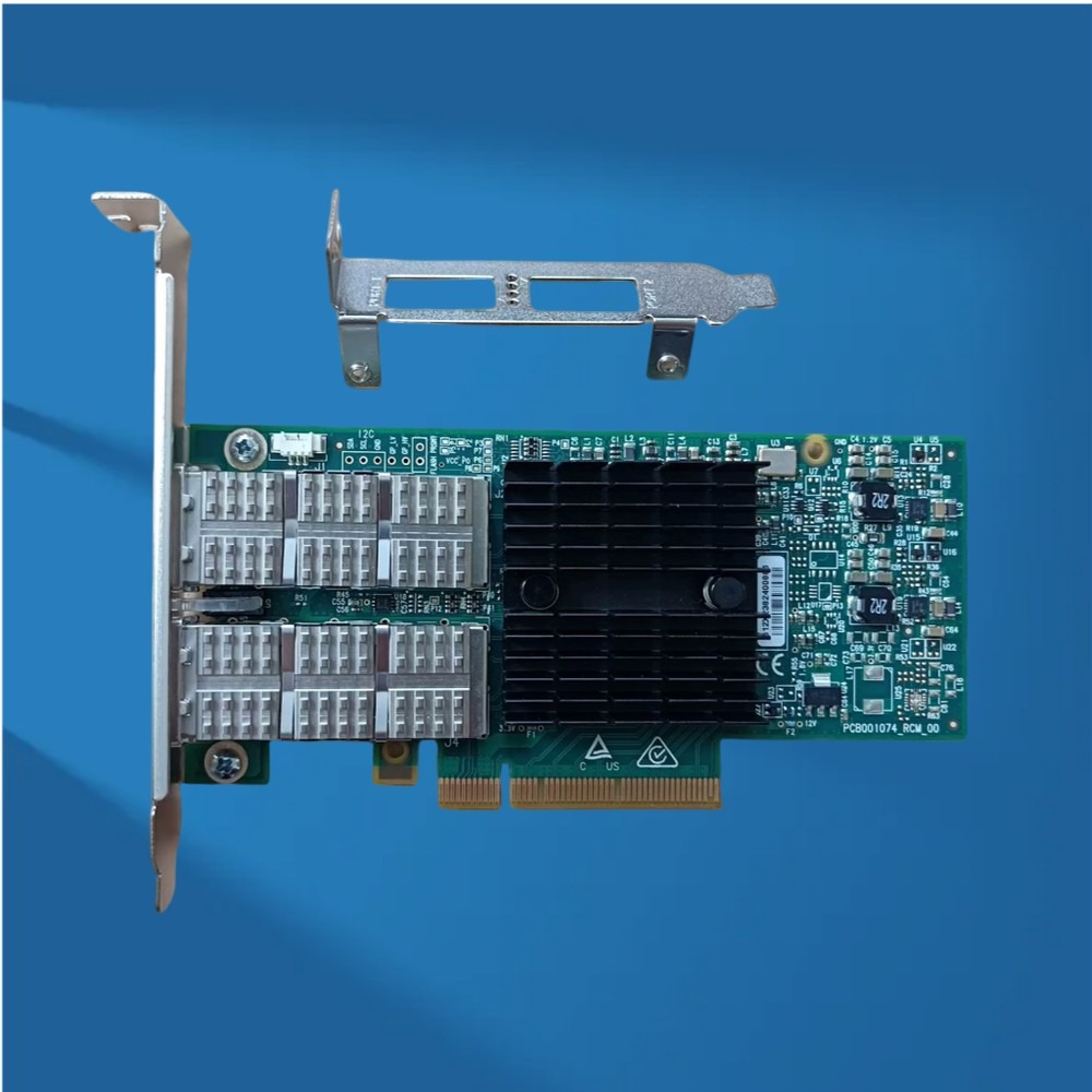 Mellanox MCX354A-QCBT 10Gb SFP - 10Gb Sfp+ Pcie Network Card Dual Port ulasan dan harga