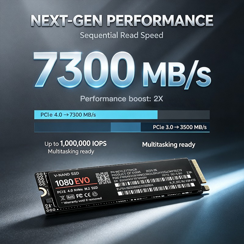2026 NEW 1080 EVO M.2 NVMe PCI - M.2 Nvme 4Tb Pcie 4.0 Ssd ulasan dan harga