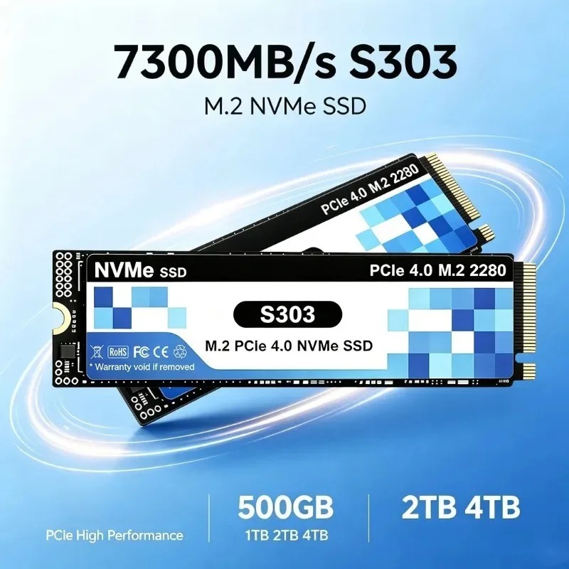 S303 4TB SSD NVMe M.2 PCIe 4.0 - M.2 Nvme 4Tb Pcie 4.0 Ssd ulasan dan harga