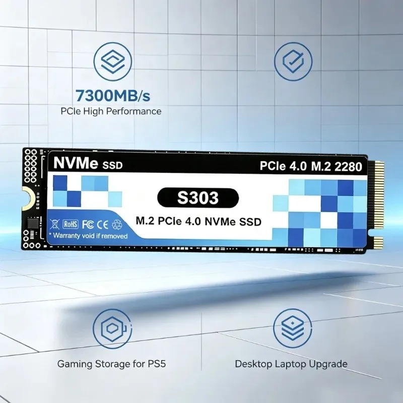 S303 4TB SSD NVMe M.2 PCIe 4.0 - M.2 Nvme 4Tb Pcie 4.0 Ssd ulasan dan harga