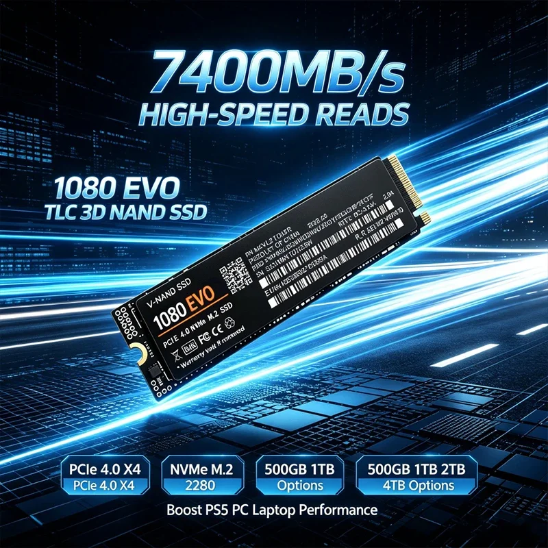 1080 EVO M.2 2280 NVMe PCIe 4. - M.2 Nvme 4Tb Pcie 4.0 Ssd ulasan dan harga
